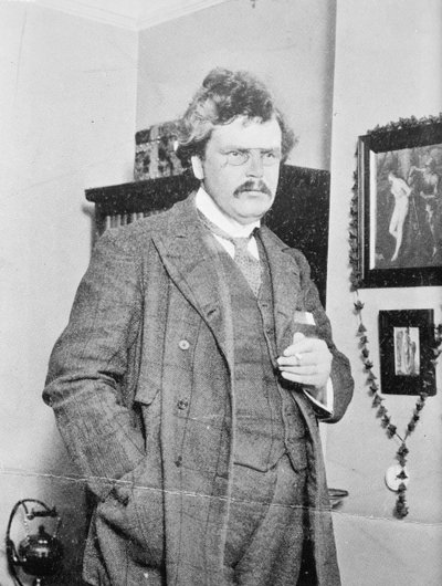 G.K. Chesterton, 1915 de George Grantham Bain